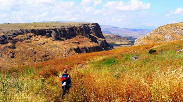 Wandern in Israel: Auf dem Jesus Trail zum Berg Arbel.