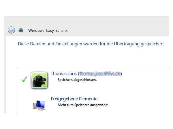 Windows EasyTransfer