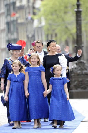 Prinzessin Beatrix und ihre Enkelinnen