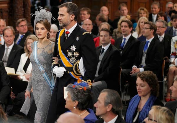 Prinzessin Letizia und Prinz Felipe von Spanien