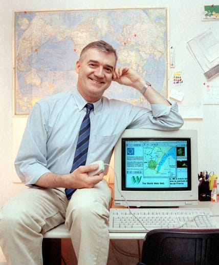Robert Cailliau hatte mit Tim Berners-Lee gemeinsam den ersten Web-Server programmiert.