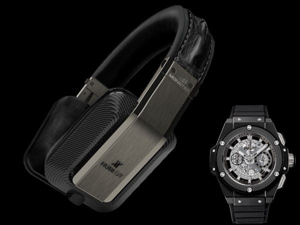 Bei diesem Kopfhörer werden Uhren-Fans schwach: Der Luxusuhren-Hersteller Hublot präsentiert zusammen mit dem Audio-Spezialist Monster einen Highend-Kopfhörer.
