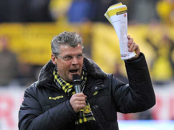 "Jeder kennt ihn, den Held von Berlin." Norbert Dickel wird bis heute von allen BVB-Fans verehrt.
