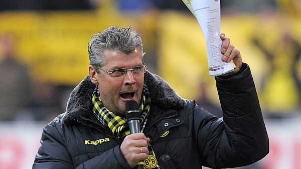 "Jeder kennt ihn, den Held von Berlin." Norbert Dickel wird bis heute von allen BVB-Fans verehrt.