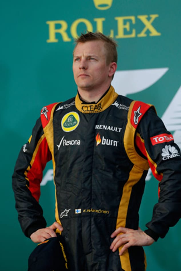 Platz 8: Kimi Räikkönen - Lotus - 3 Mio. Euro