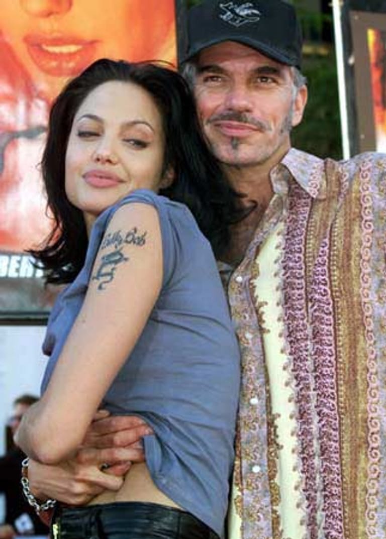 Angelina Jolie mit ihrem damaligen Ehemann Billy Bob Thornton.