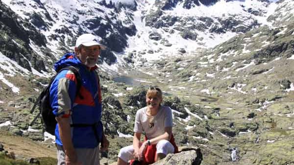 Wandern in der Sierra de Gredos, dem Zentralmassiv in Spanien.