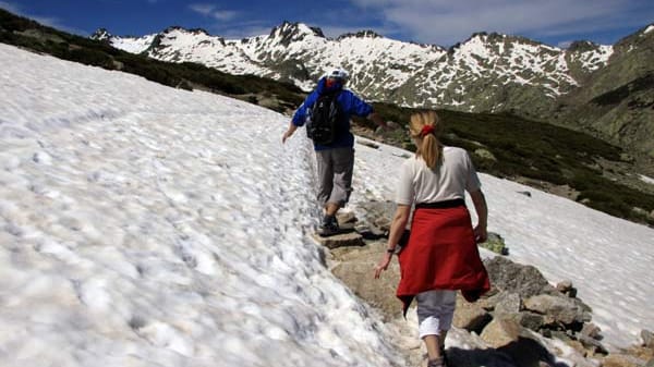 Wandertour zum Bergsee Laguna Grande.