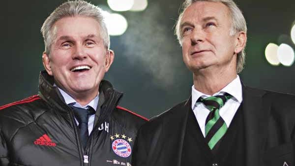 Rainer Bonhof hat sogar drei Positionen im Verein inne: Über 200 Spiele als Aktiver und einige Partien als Trainer stehen zu Buche. Außerdem ist Bonhof momentan Vize-Präsident bei der Borussia.