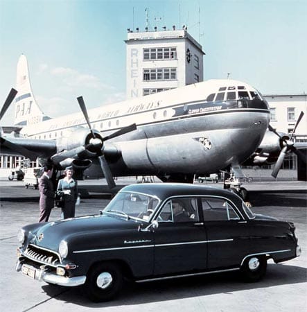 Opel Kapitän mit Ponton-Form