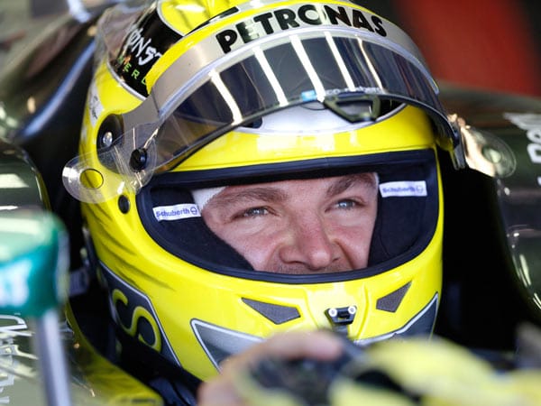 In der zweiten Donnerstags-Session ist Nico Rosberg wie bereits am Vormittag der schnellste Pilot im Feld.