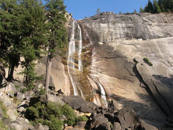 Wasserfall am Half Dome, Kalifornien.