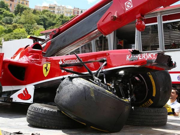 Am schlimmsten erwischte es Felipe Massa. Sein Wagen konnte nicht mehr rechtzeitig fürs Qualifying repariert werden.