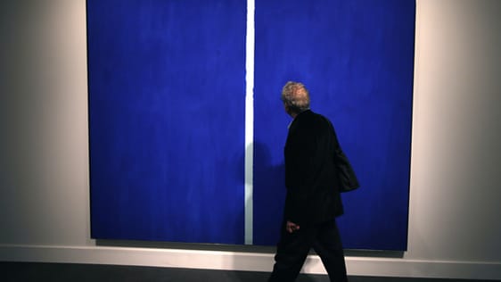 Barnett Newman: "Onement VI" aus dem Jahr 1953