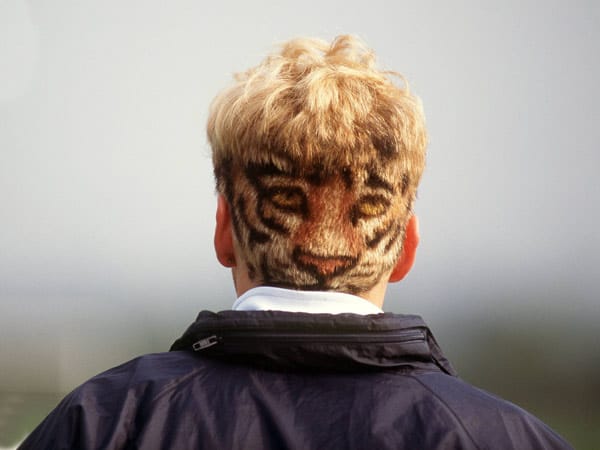 Stefan Effenberg wird 1994 zum Tiger. Den Spitznamen, den ihm diese Frsur einbrachte, trägt er bis heute.