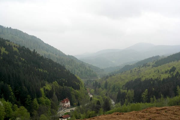Murgleiter, Etappe 3: Blick in ein Schwarzwald-Tal.