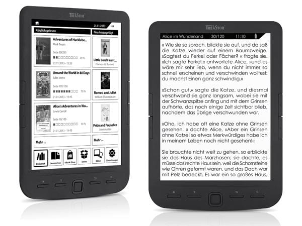 E-Book-Reader Pyrus maxi von Trekstor