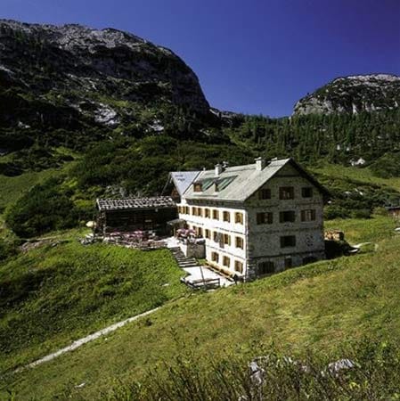 Kärlingerhaus im Nationalpark Berchtesgaden.