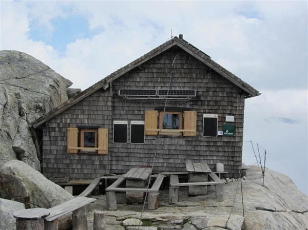 Rojacherhütte in den Hohen Tauern: Kleinste Hütte der Alpen.