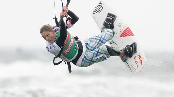 Susi Mai beim Colgate World Cup St. Peter - Ording 2008.