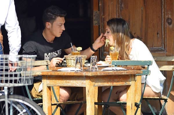 Mesut und Mandy in New York.