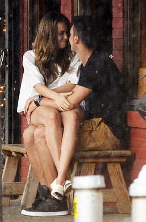 Mesut und Mandy in New York.