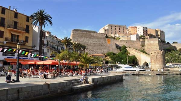 Calvi: Zielort der dritten Tour de France-Etappe auf Korsika.