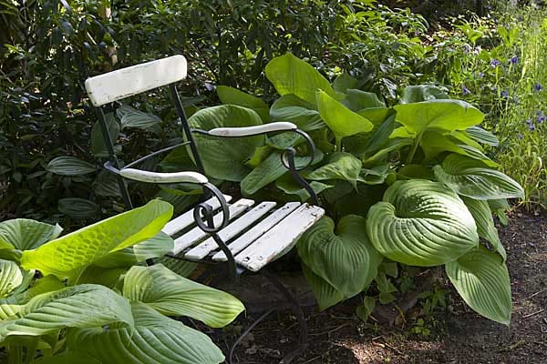 Sitzplätze im Garten