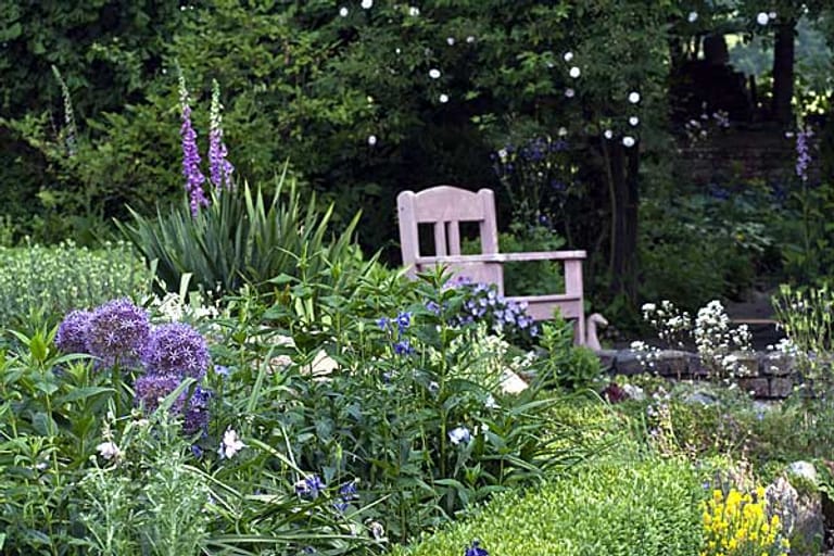 Sitzplätze im Garten