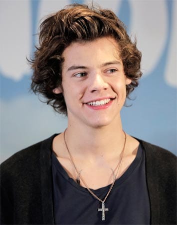 Auch mit dabei: Jungspund Harry Styles. Der Sänger der britisch-irischen Boyband "One Direction" wurde mit seiner Wuschel-Frisur auf Platz 5 gewählt.