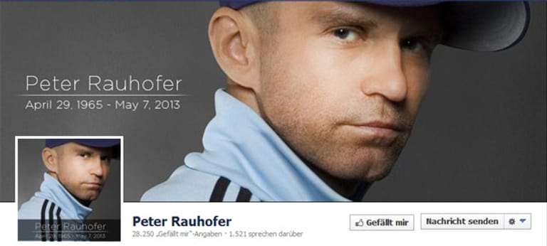 Star-DJ Peter Rauhofer starb am 7. Mai 2013 im Alter von 48 Jahren an einem Gehirntumor.