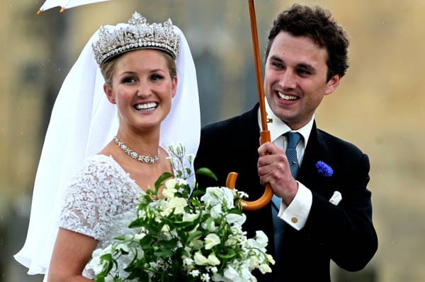 Thomas van Straubenzee und Lady Melissa Percy haben geheiratet.