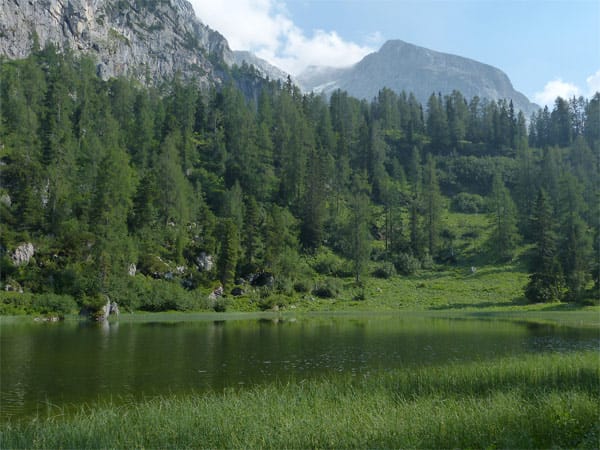 Schwarzsee im Berchtesgadener Land.