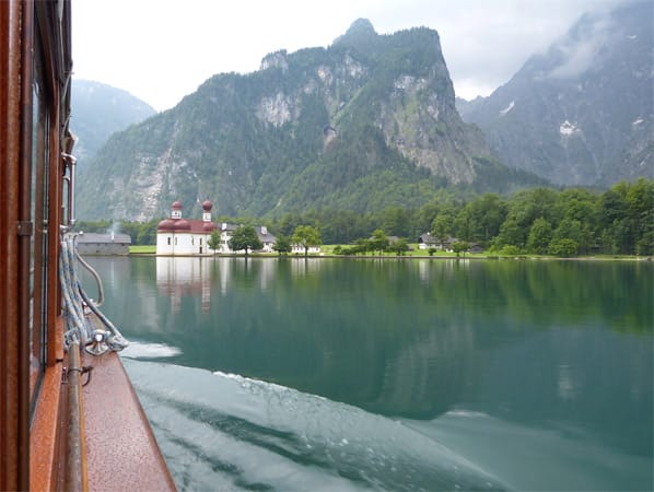Bootsfahrt über den Königssee.