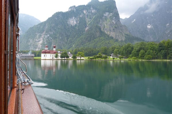 Bootsfahrt über den Königssee.