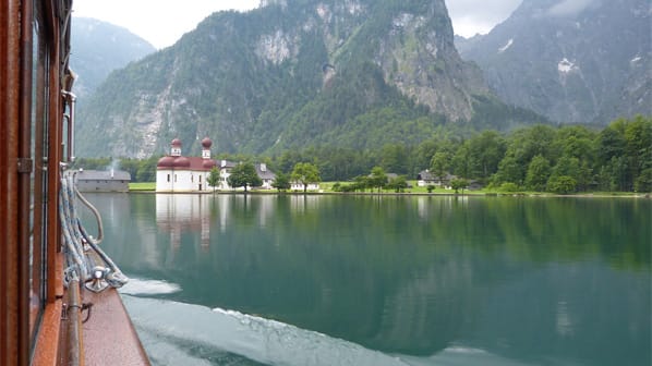 Bootsfahrt über den Königssee.