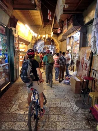 Radurlaub in Israel: Bike Night Jerusalem.