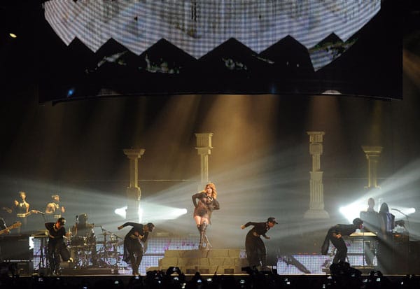 Rihanna erschien in Köln sogar fast pünktlich auf der Bühne.