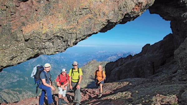 Korsika ist im Prinzip ein Hochgebirge, das mitten im Meer steht.