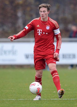 Rico Strieder gehört in der Regionalliga-Mannschaft schon zu den Führungsspielern - er ist mit 20 Jahren aber auch kein ganz junger mehr. Den Sprung zu den Profis - zumindest beim FC Bayern - hat er wohl verpasst.