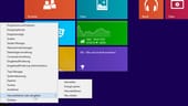 Mini-Startmenü von Windows 8.1