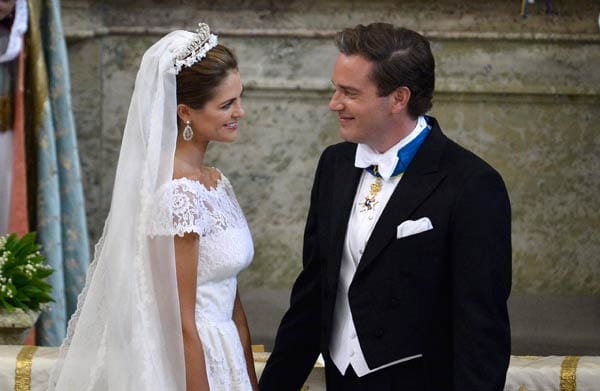 Prinzessin Madeleine von Schweden hat Chris O'Neill geheiratet.