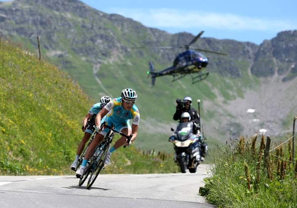 Ein Monument der Tour ist auch der Col de Madeleine. Diesen Alpenpass müssen die Fahrer auf der 19. Etappe überqueren.