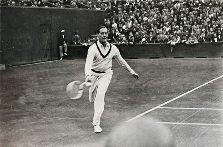 Drei Mal stand Gottfried Freiherr von Cramm im Finale von Wimbledon.