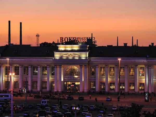 Eine weitere Station auf der über 9000 Kilometer langen Strecke: Jekaterinburg.