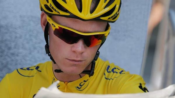 Der Mann in Gelb: Christopher Froome.