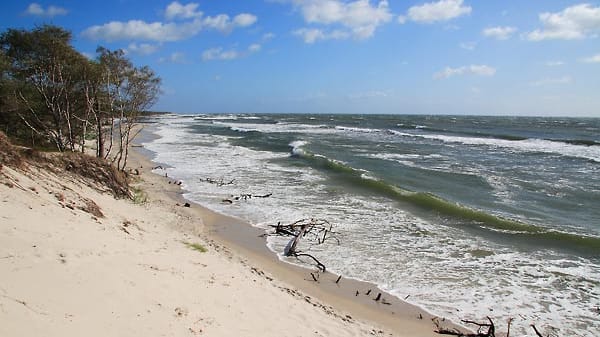 Angeln in Dänemark: Die Strände von Bornholm sind menschenleer und bestens geeignet zum Angeln.