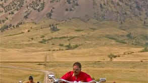 Zum Bikertreffen in Sturgis, Badlands machen sich Biker aus aller Welt auf den Weg.