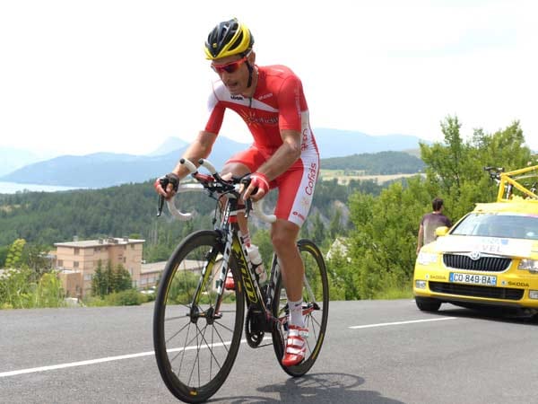 Christophe Le Mevel vom Team Cofidis kann nicht mehr zur vorletzten Etappe antreten.