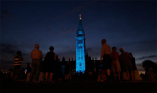 Der Friedensturm in Ottawa Der Friedensturm in Ottawa